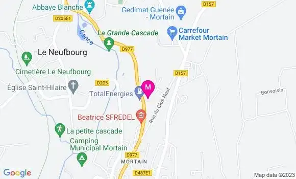 Localisation TotalEnergies