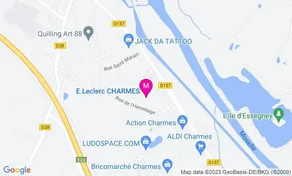 Localisation Station Leclerc