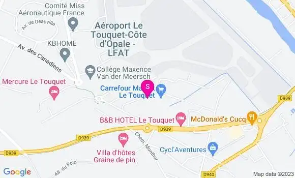 Localisation Carrefour Market