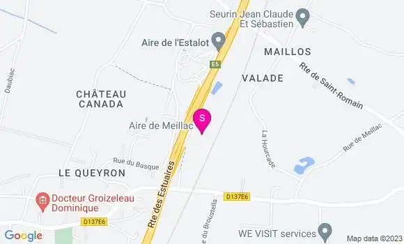 Localisation Bp Meillac