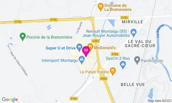 Localisation Super U