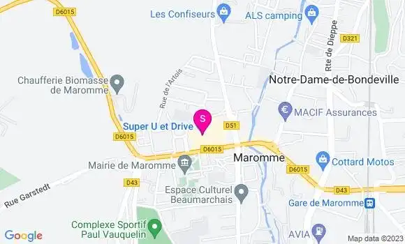 Localisation Super U