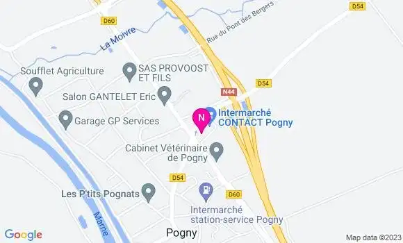 Localisation Intermarche Contact