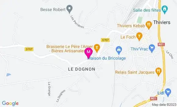 Localisation La Station Maguer