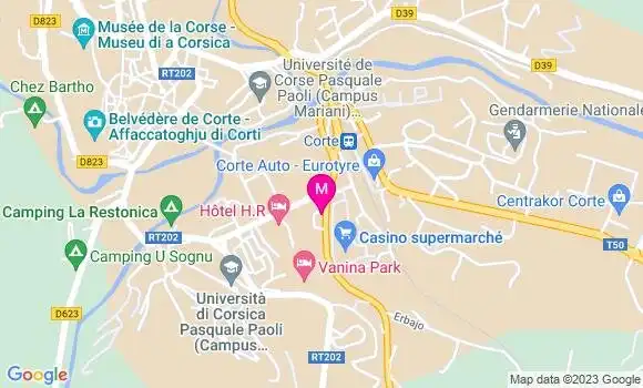 Localisation Station Vito