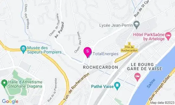 Localisation TotalEnergies