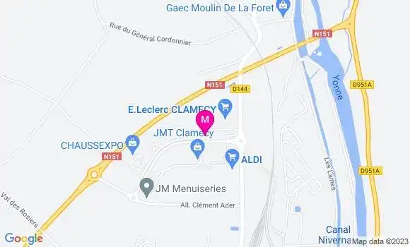 Localisation Station Leclerc