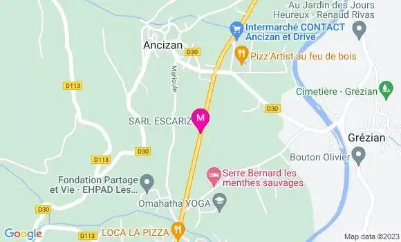 Localisation Intermarché Station