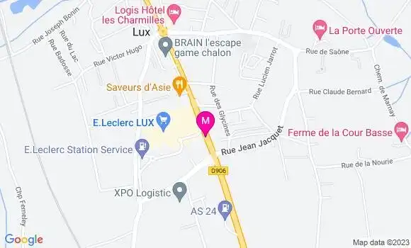 Localisation Station Avia