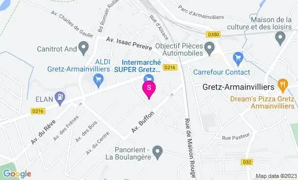 Localisation Intermarché Station