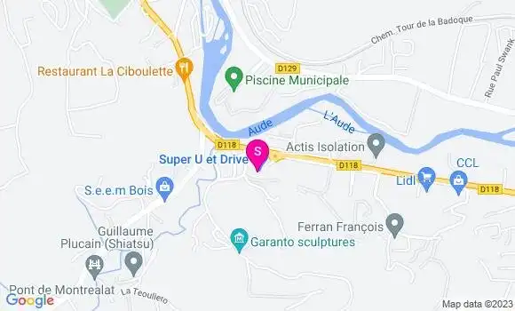 Localisation Super U