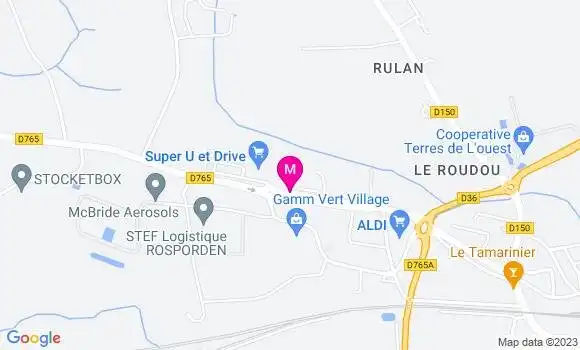 Localisation Super U
