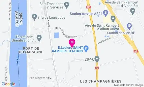Localisation Leclerc Station