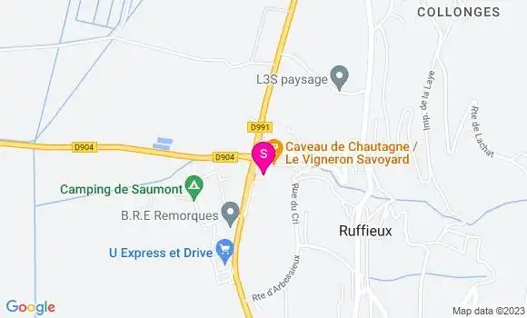 Localisation Super U