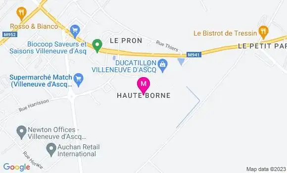 Localisation Station U