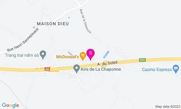 Localisation Avia Maison Dieu