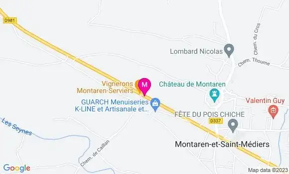 Localisation Intermarché Station