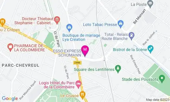 Localisation Esso Schumann