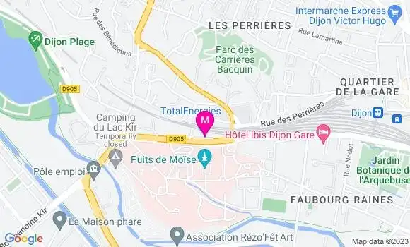 Localisation Relais Chartreux
