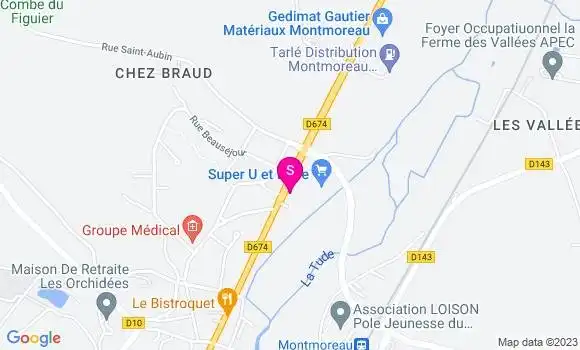 Localisation Super U