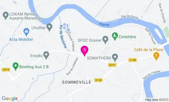 Localisation Relais des Grandes Haies