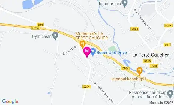 Localisation Super U