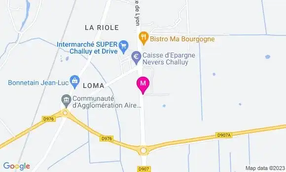 Localisation Intermarché Station