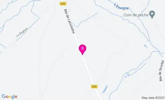 Localisation Auchan Supermarché