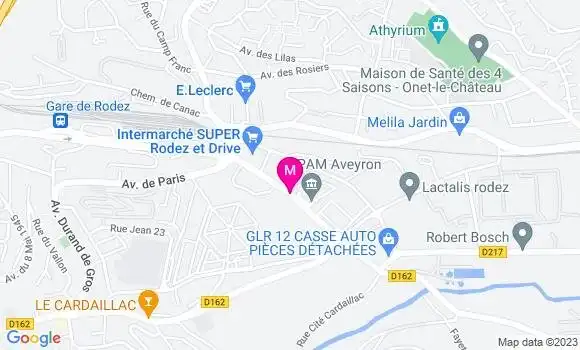 Localisation Intermarché Super