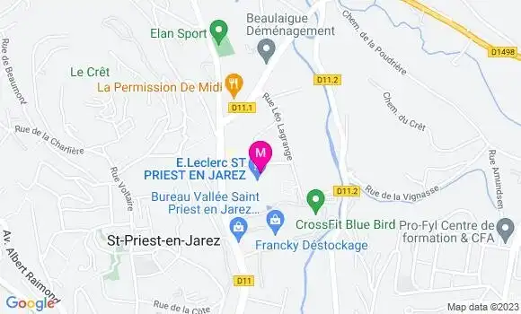 Localisation Station Leclerc