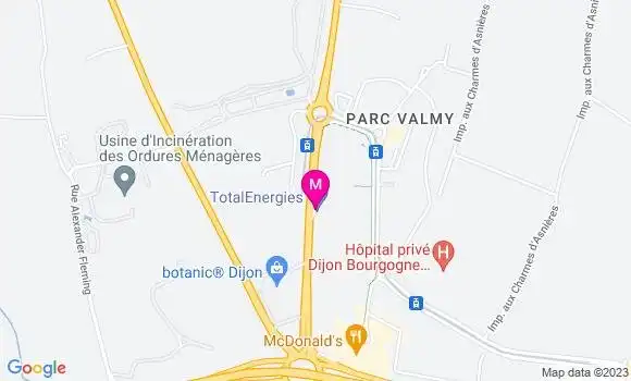 Localisation Relais de la Rocade