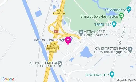 Localisation Access TotalEnergies