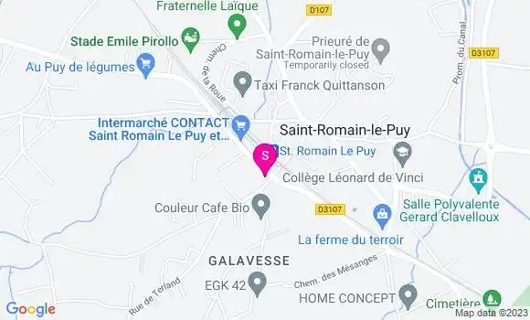 Localisation Intermarché Station