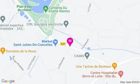 Localisation Carrefour Market