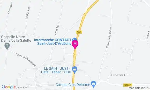Localisation Intermarché Contact