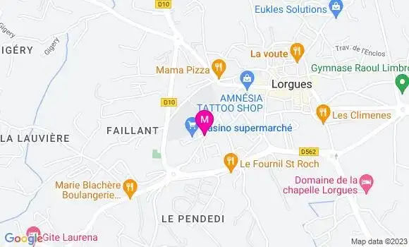 Localisation Géant Casino