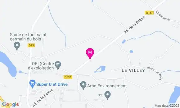 Localisation Super U