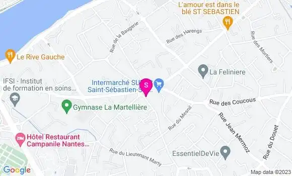 Localisation Intermarché Station
