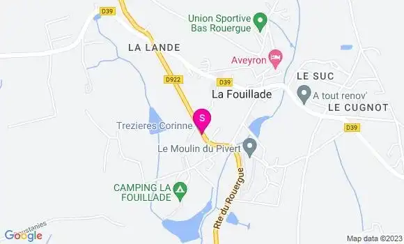 Localisation Trezieres Corinne