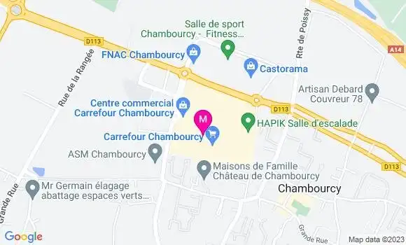 Localisation Station Carrefour