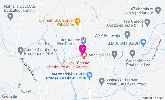 Localisation Intermarché Station