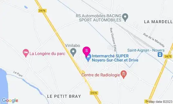 Localisation Intermarché Station