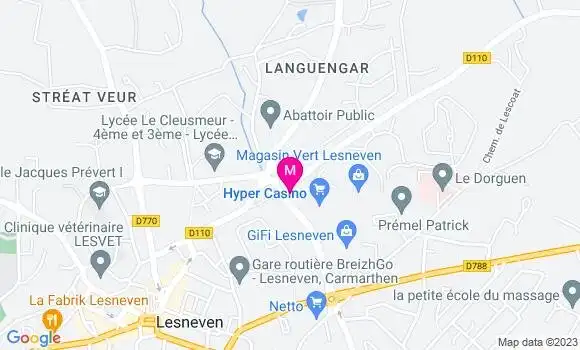 Localisation Casino Carburant