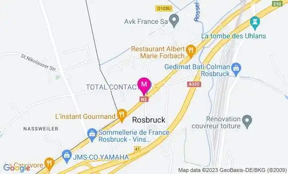 Localisation Garage Mahou