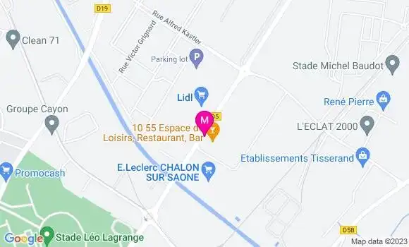 Localisation Station Leclerc