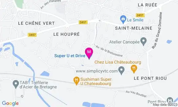 Localisation Station U