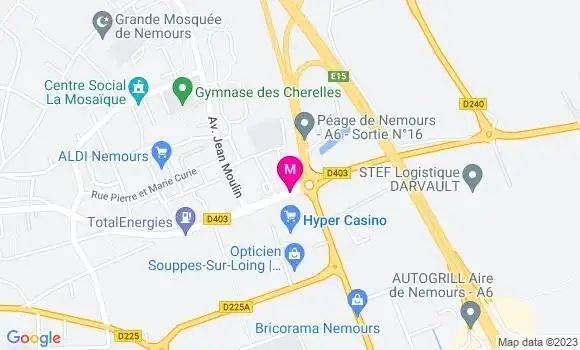 Localisation Géant Casino