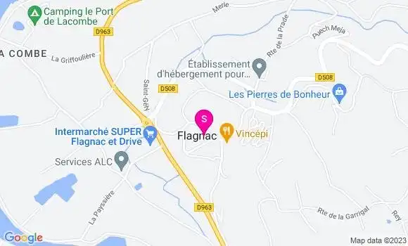 Localisation Intermarché Station