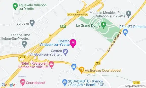 Localisation Costco