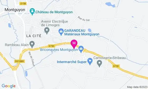 Localisation Intermarché Station